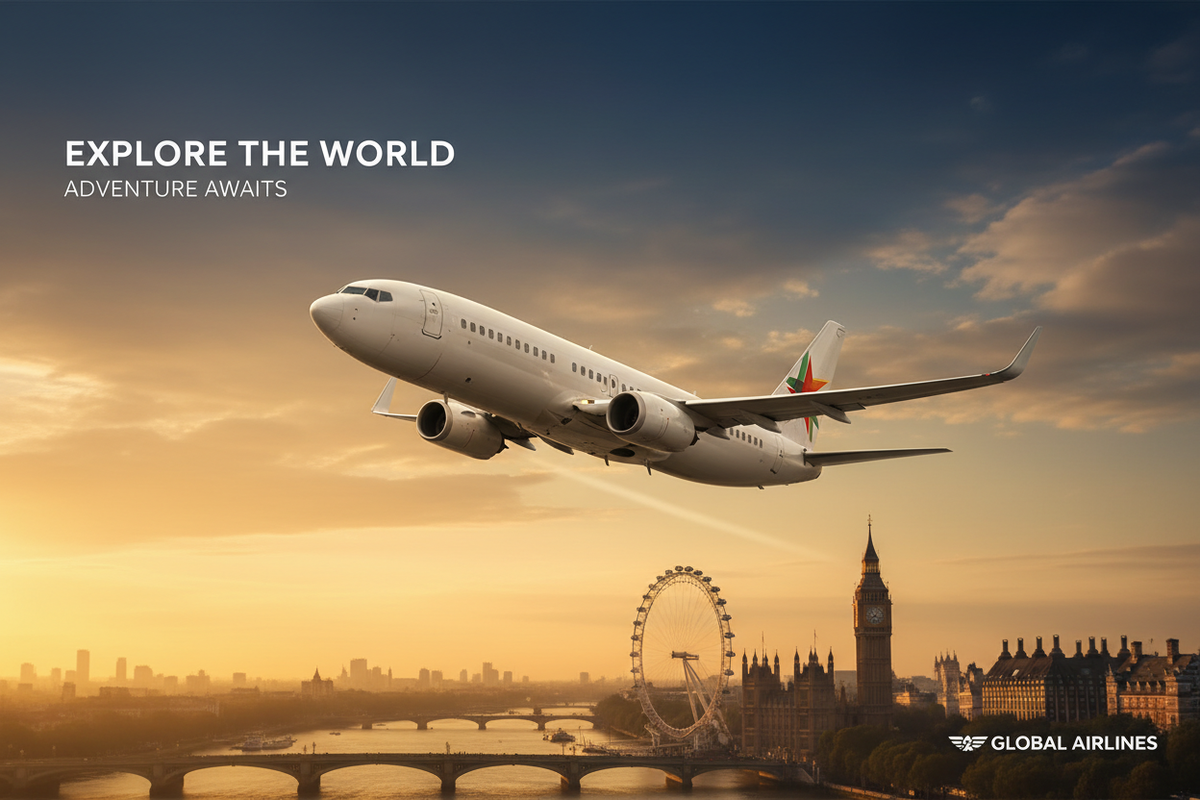 Air Zimbabwe Flight Banner